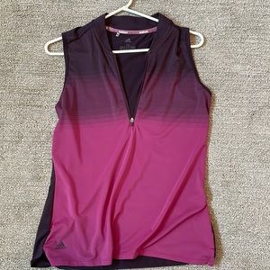 Adidas Mock-Collar Golf Shirt